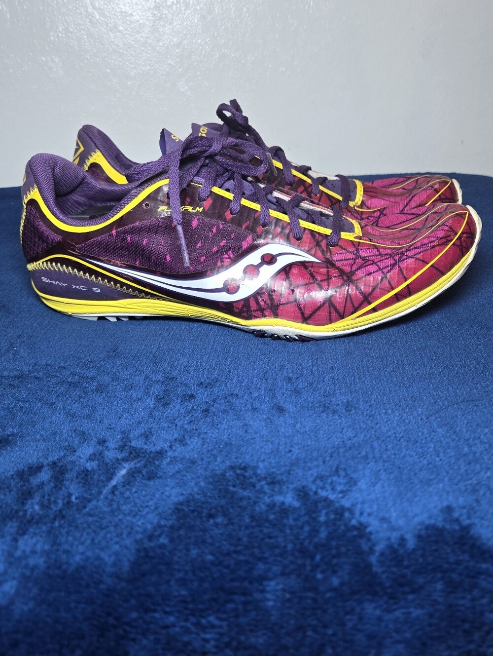 Saucony Shay XC 3 Womens Cross Country Running Flat Shoes Size 10.5 Multicolor